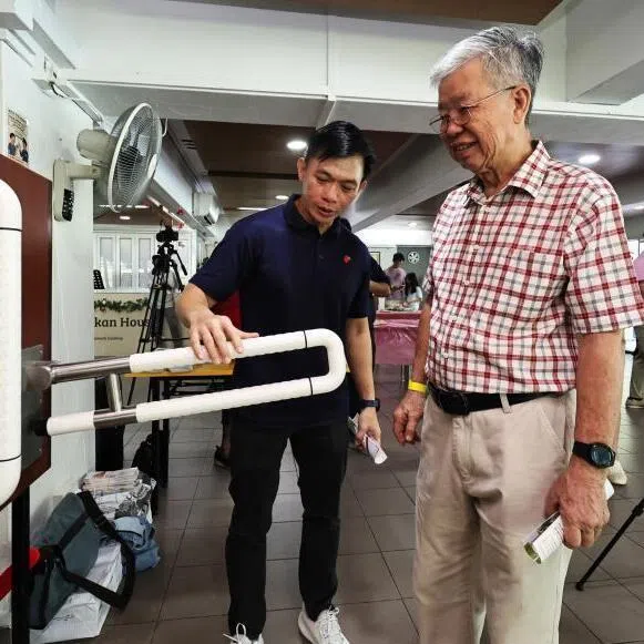 Under the programme, seniors can install seven types of ageing-friendly fittings in their homes.