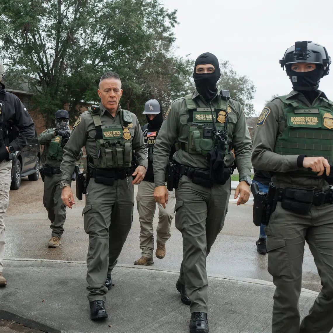 US Border Patrol agents have been deployed to interior cities far from the border where they have routinely made arrests.