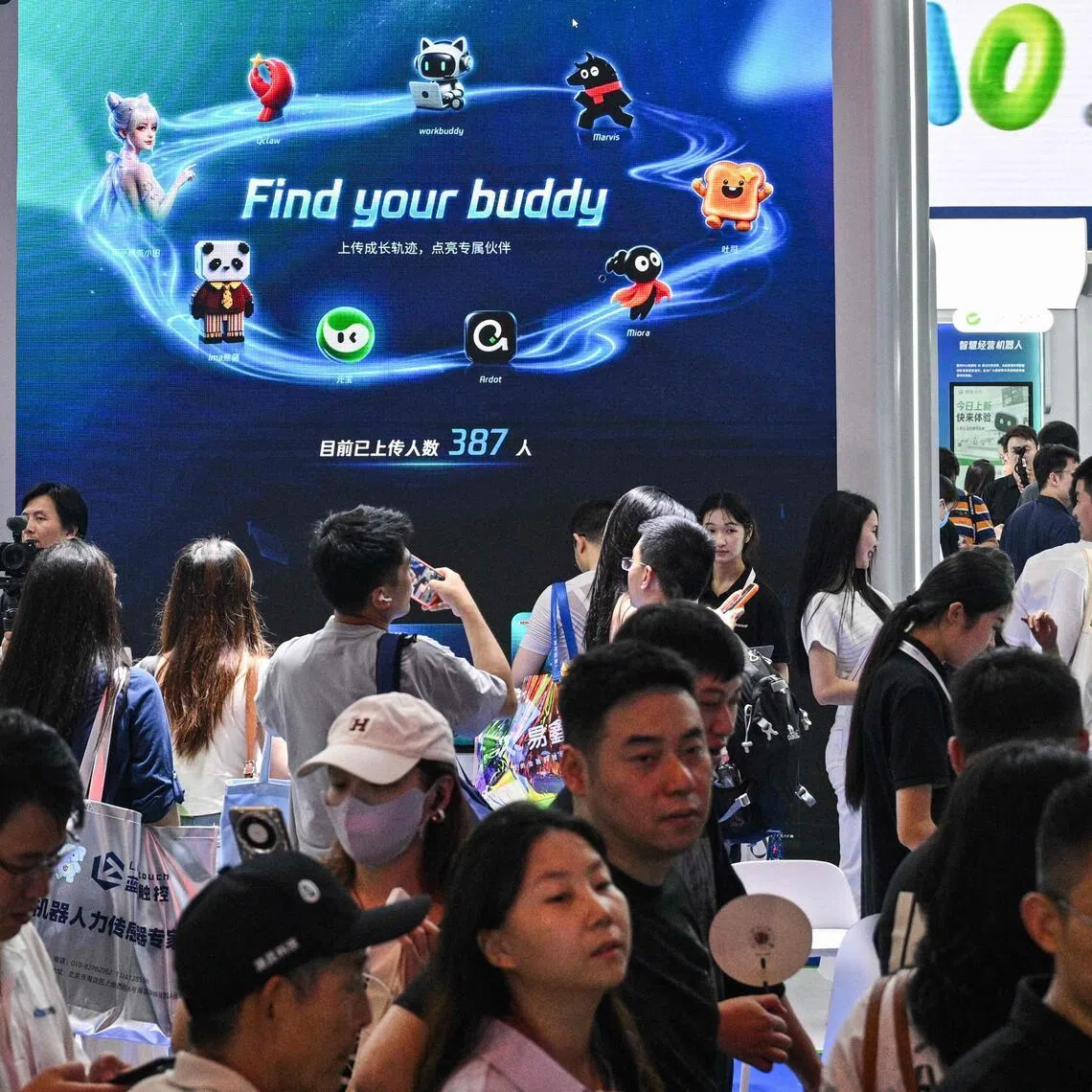 At least three firm were showcasing so-called agentic phones at the World Artificial Intelligence Conference in Shangha, China, on the weekend of July 18 and 19.