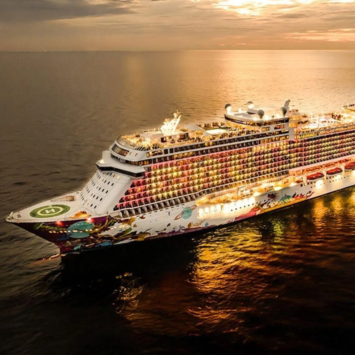 The cruise operators added that the surcharge will be reviewed in line with fuel price movements and may be adjusted.