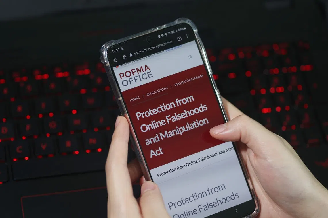 The Online Citizen was issued Pofma correction directions on March 23 and 26, and had the notices published in ST on March 26 and 31.