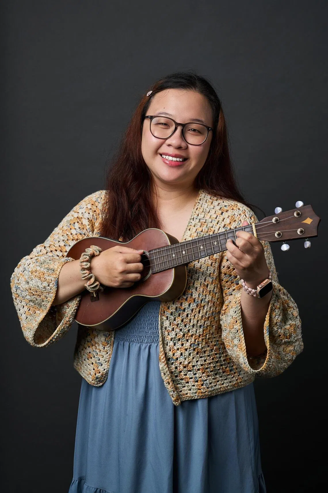 Cassandra Chng, 31, is among the first batch of MA in music therapy students.
