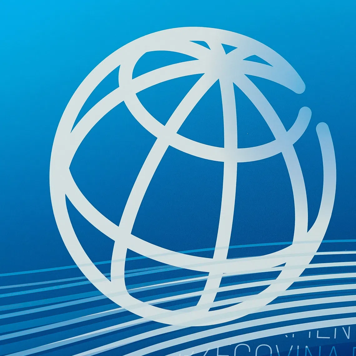 The World Bank logo is seen at the 2023 Spring Meetings of the World Bank Group and the International Monetary Fund in Washington, U.S., April 13, 2023. REUTERS/Elizabeth Frantz