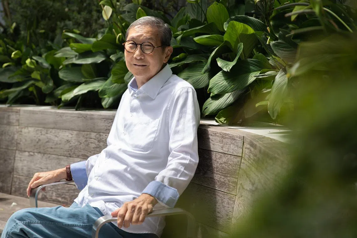 Mr Harry Fung donated $1 million to the National Cancer Centre Singapore, where his wife had sought treatment.