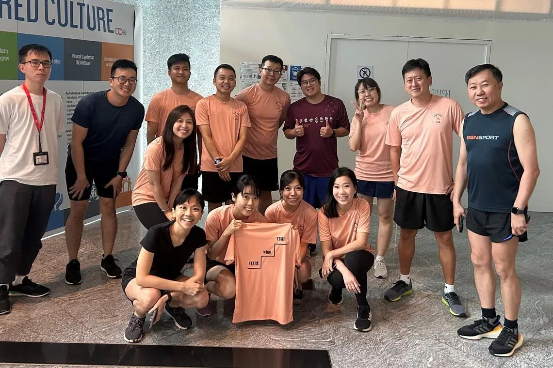 MHA employee well-being programme Stare What Stair