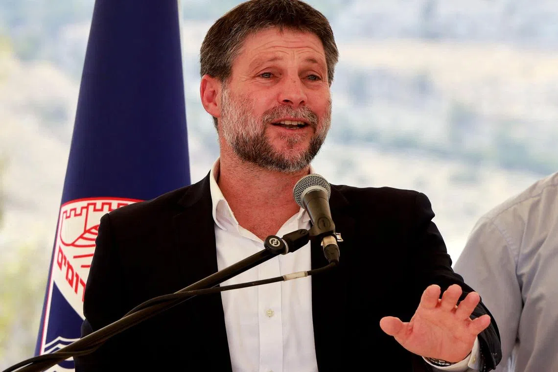 Under Mr Smotrich’s proposal, Hamas would be given an ultimatum to surrender, disarm and release the hostages still held in Gaza.