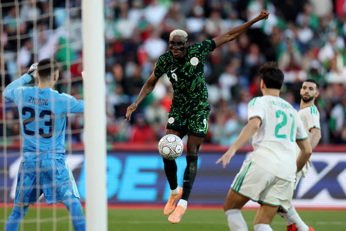 Victor Osimhen finds Afcon scoring touch to give Nigeria cutting edge
