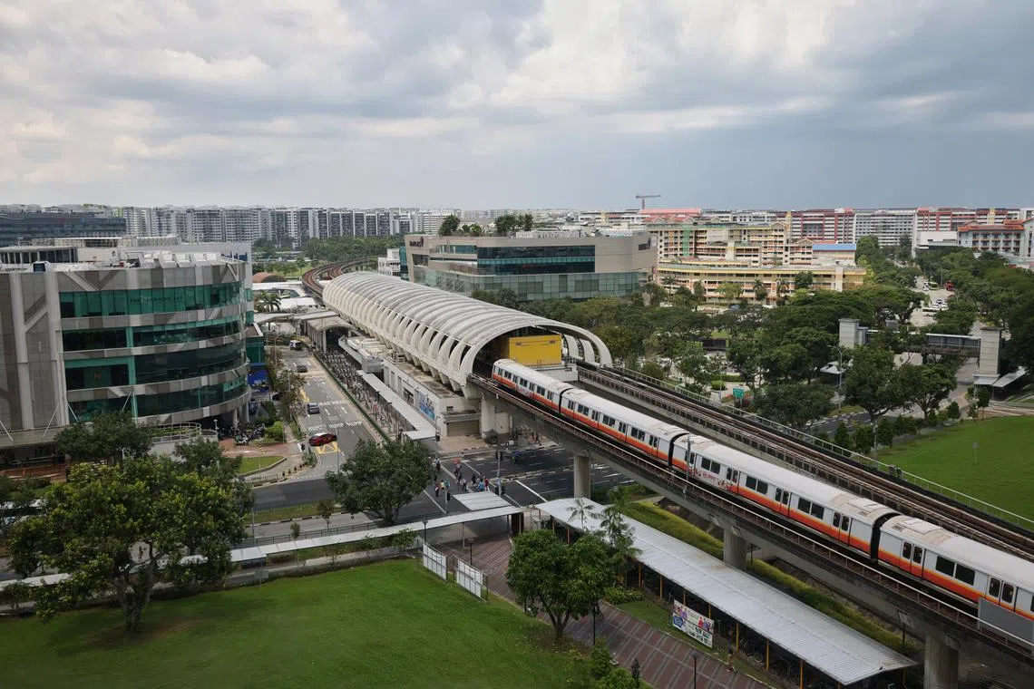 Affected commuters can take a shuttle bus service, Shuttle 7, to travel between Tampines, Simei and Tanah Merah stations.