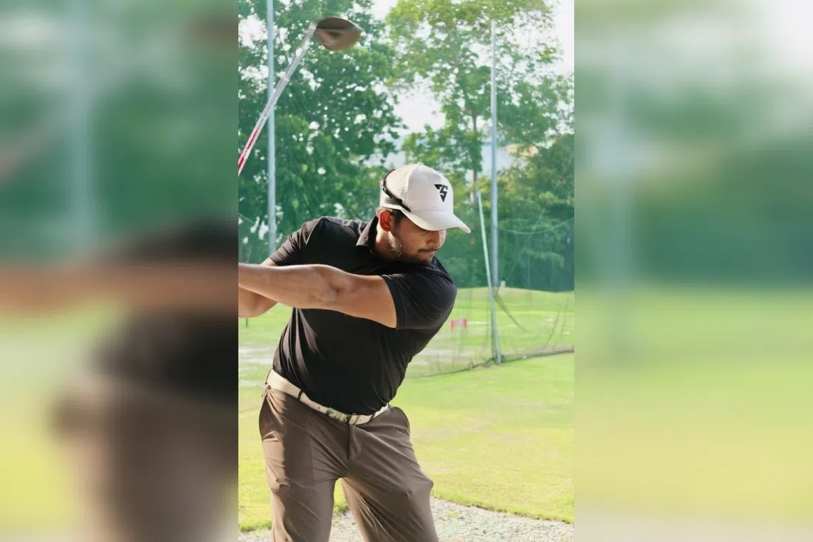 With an average 270m drive and a reliable short game, former national golfer Vikkash Babu believes that he can still deliver on the fairways and greens.