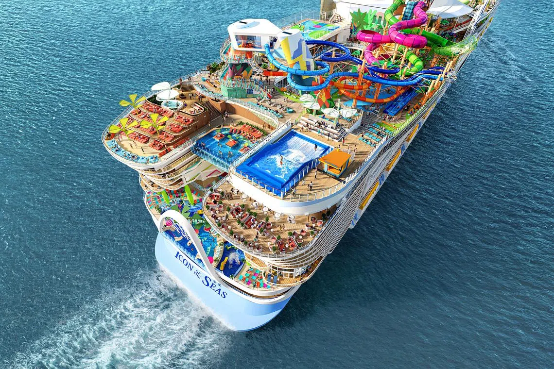 The Icon is designed to operate 24 per cent more efficiently than the international standard for new ships.