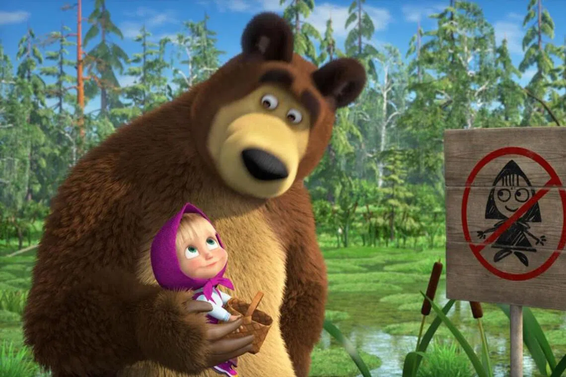 Ukraine’s culture minister slammed the cartoon as a Russian “propaganda” tool.