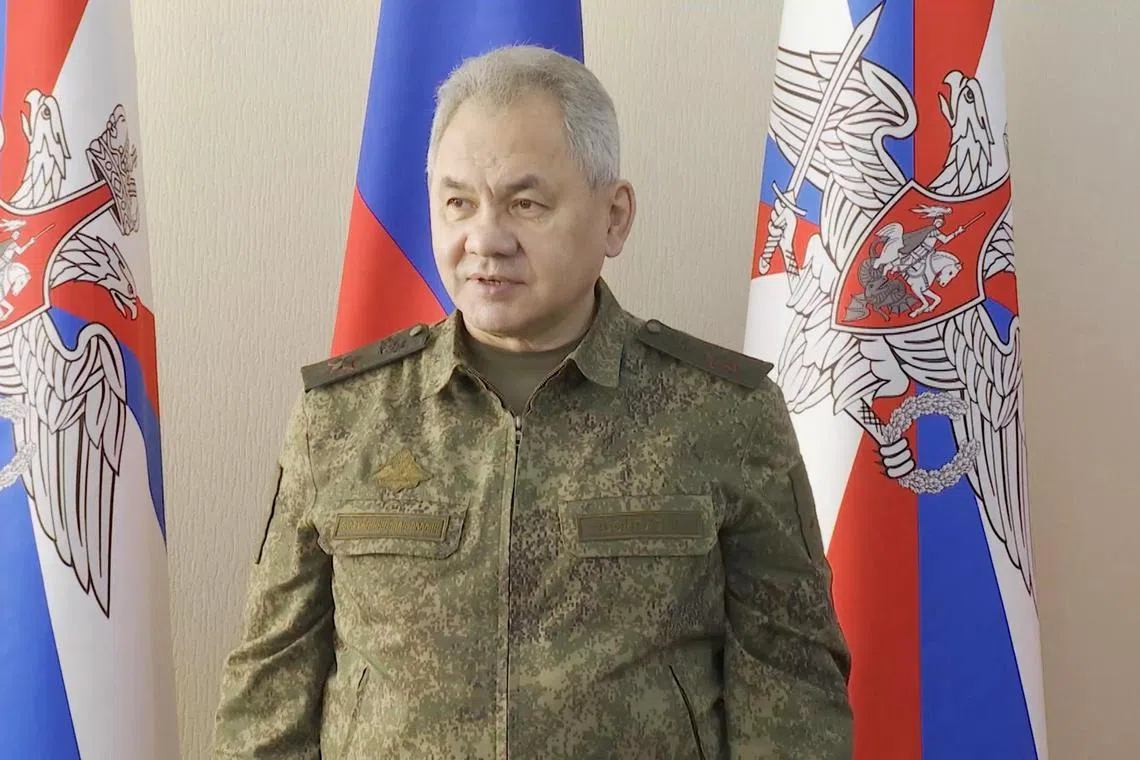Minister Sergei Shoigu said the major changes will start in 2023 and continue through 2026.