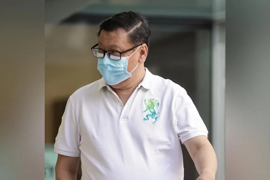 Michael Martin Lee Teck Heng, 58, was sentenced to four years and nine months’ jail after pleading guilty to various charges.