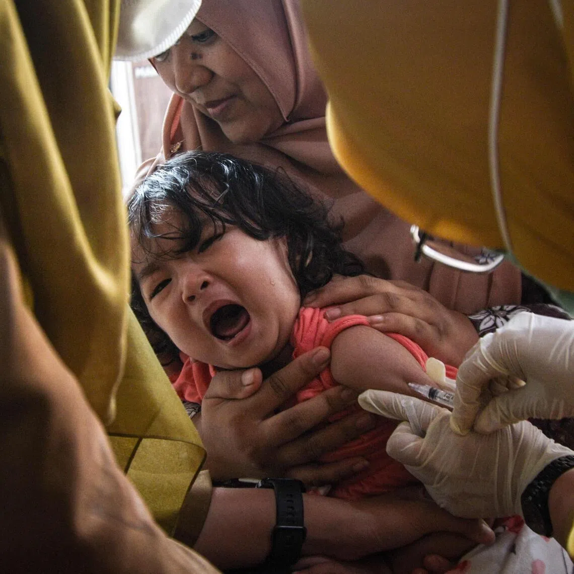 There has been misinformation circulating on social media about vaccines causing paralysis, behavioural problems, or worse.