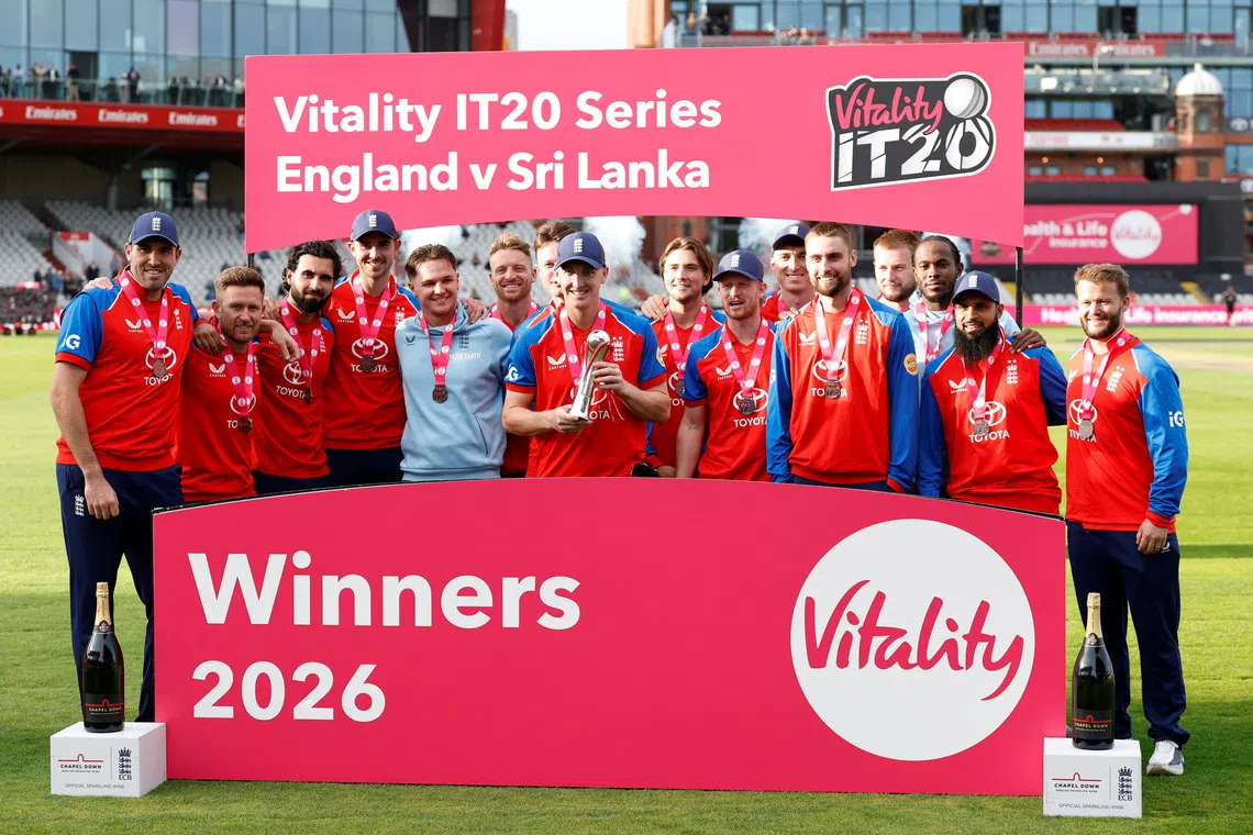 England complete T20 sweep over Sri Lanka to go back on top of world rankings