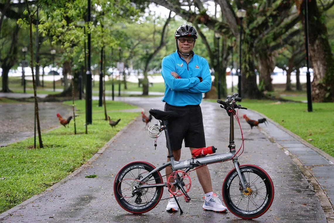 10 years, over 1,500km round Singapore, Frankie Tan aims for OCBC Cycle milestone