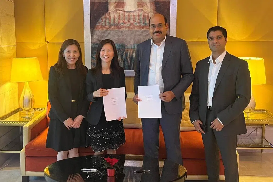 Both Keppel and AM Green signed a MOU to evaluate and co-develop these projects at the COP28 climate conference in Dubai.