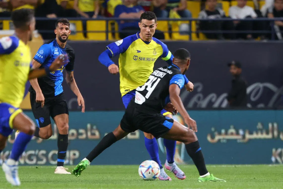 Cristiano Ronaldo moved to Al-Nassr in January on a two-and-a-half-year contract for a reported fee of about €200 million (S$288 million).
