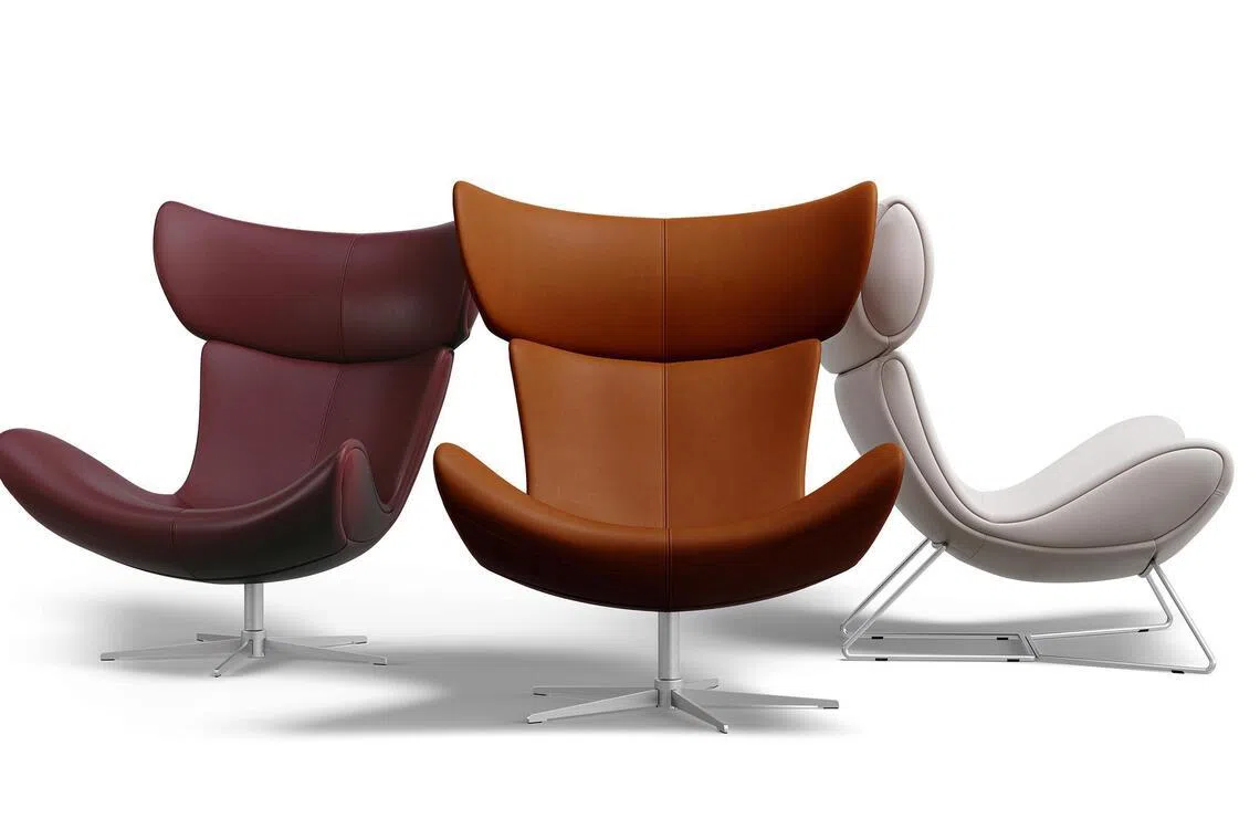 The BoConcept Imola Chair, designed by Danish furniture and lighting designer Henrik Pedersen in 2008, has a unique organic silhouette, exceptional comfort and high-end, specialised craftsmanship. 