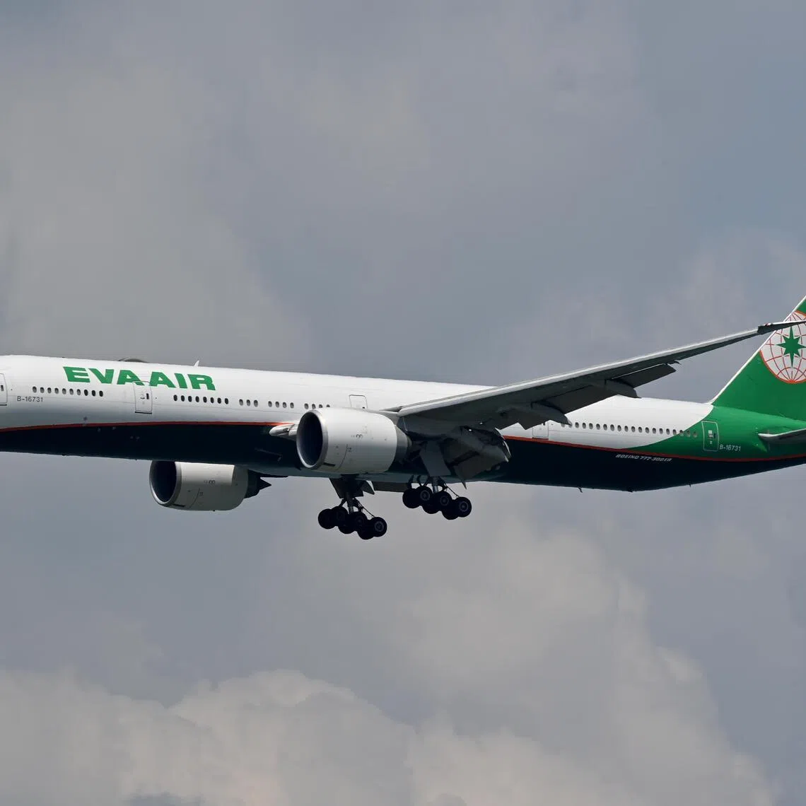 A social media post said the stewardess was taken to the hospital upon landing in Taipei, where she later died.