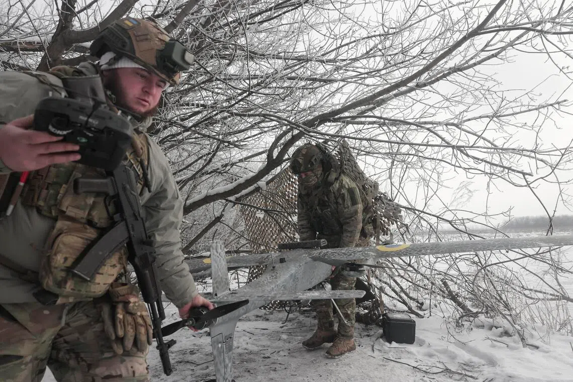 Washington has also indicated it could offer Ukraine more weapons to strengthen its peacetime army if Kyiv agreed to withdraw forces from the parts of the eastern region it controls.