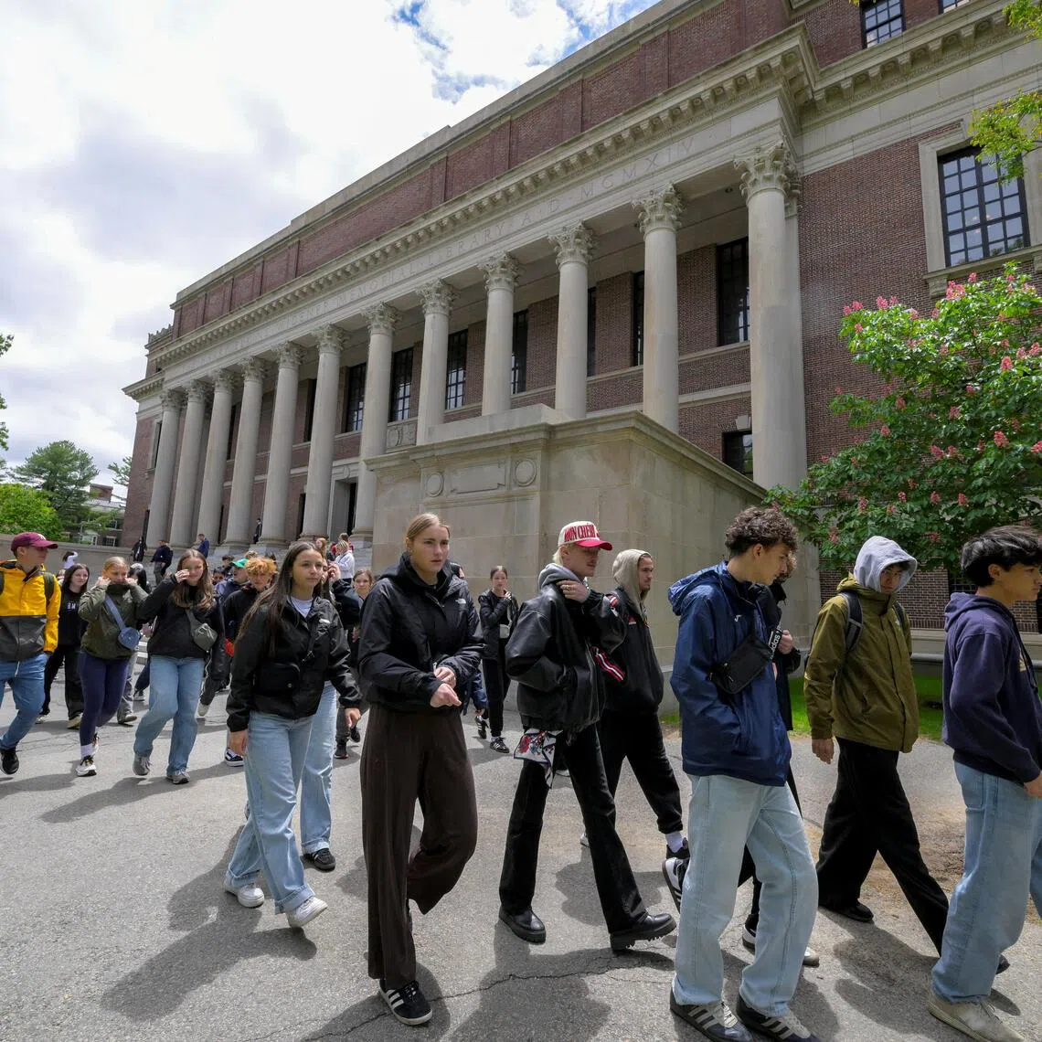 The number of international applicants through Nov 1 fell 9 per cent from a year earlier.