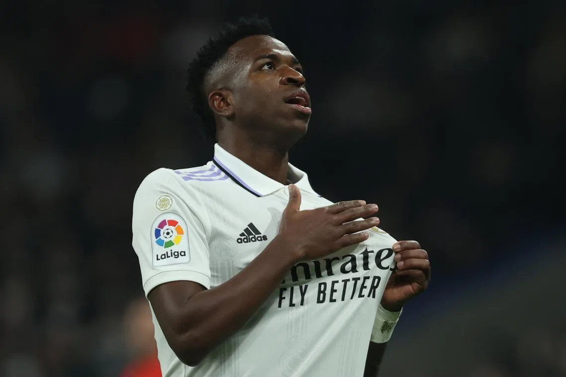 Real Madrid winger Vinicius Jr. was fouled 10 times during the clash with Mallorca.