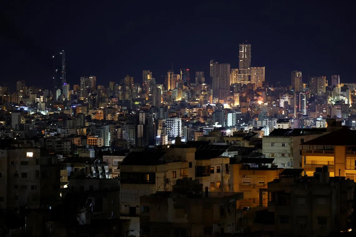 A view of Beirut, after a ceasefire between Israel and Iran-backed group Hezbollah took effect at 0200 GMT on Wednesday after U.S. President Joe Biden said both sides accepted an agreement brokered by the United States and France, as seen from Hazmieh, Lebanon November 27, 2024. REUTERS/Mohamed Azakir