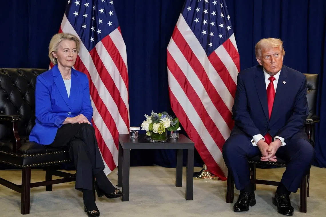 Trump says giving EU until July 4 to fulfill trade deal or will raise tariffs