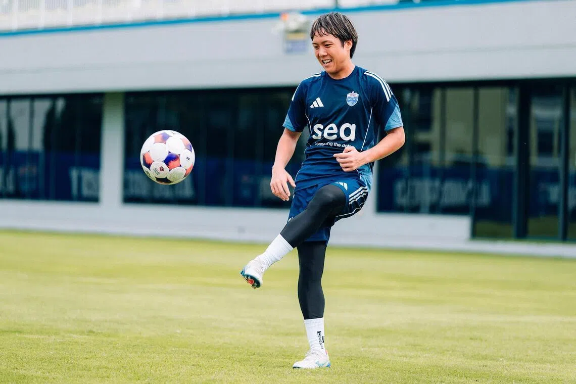 Kyoga Nakamura is ready for the heat as he is set to make his Lion City Sailors debut in the Jan 10 Singapore Cup final against his former club BG Tampines Rovers.