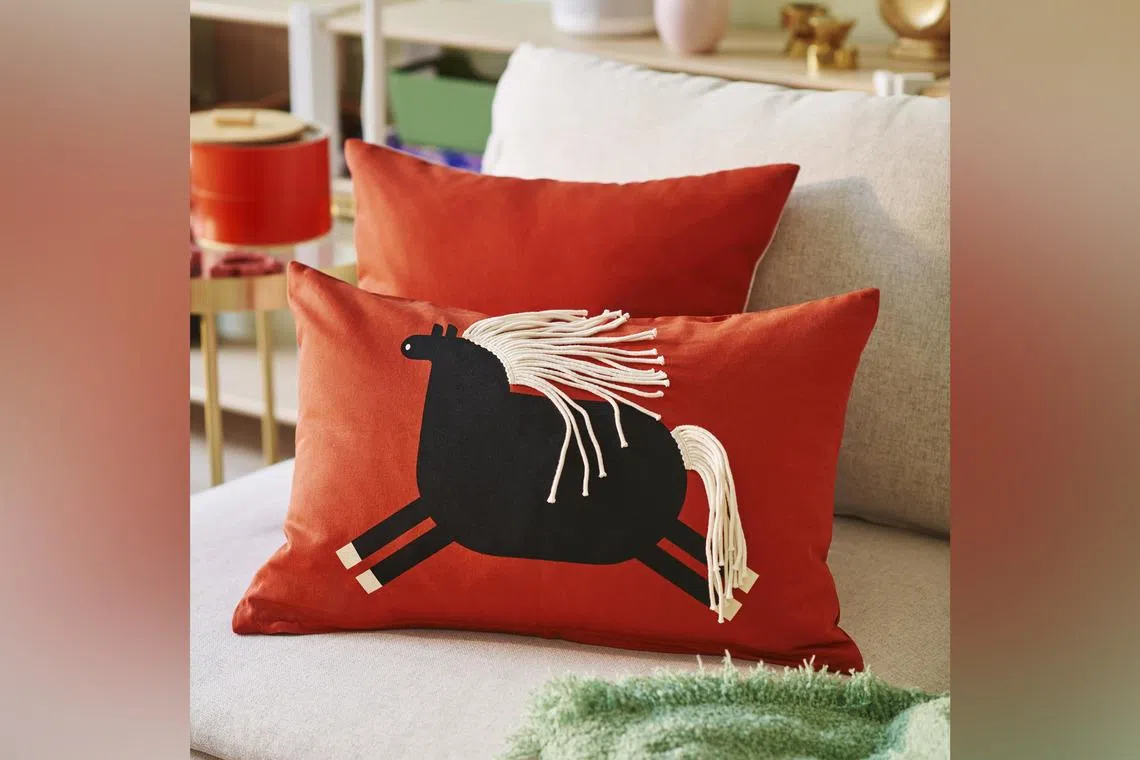Highlights include the Fossta horse cushion cover ($7.90), with tassels that represent the horse’s mane. 