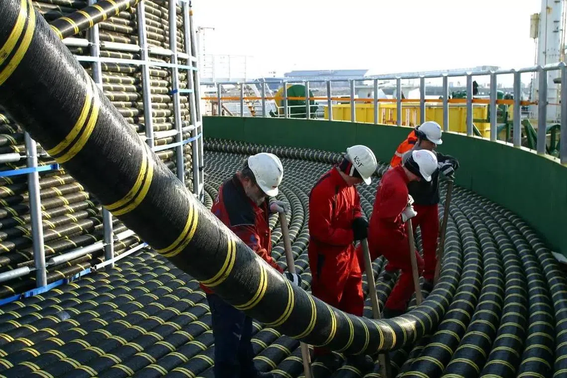 More than 400 subsea cables form the backbone of the internet, carrying more than 95 per cent of the world’s data traffic.