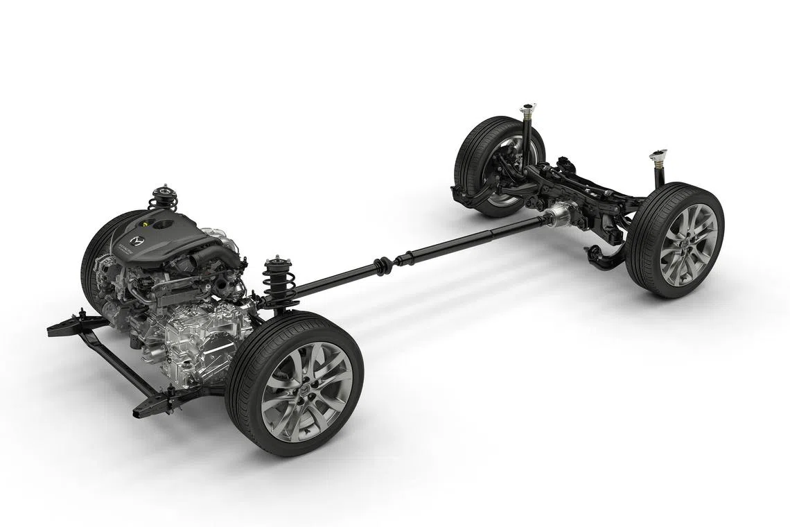 Traction: The four-wheel drive system on internal combustion engine cars typically has a mechanical link to send drive to the two wheel axles.
