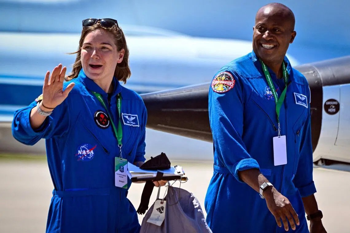 Laughter, tears: Historic day for astronaut Jenni Gibbons in Houston control room