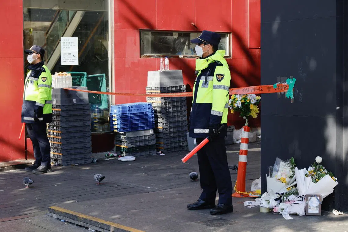 Seoul police had nearly four hours of warning that crowds were becoming a problem before Saturday’s fatal surge, according to transcripts of calls.