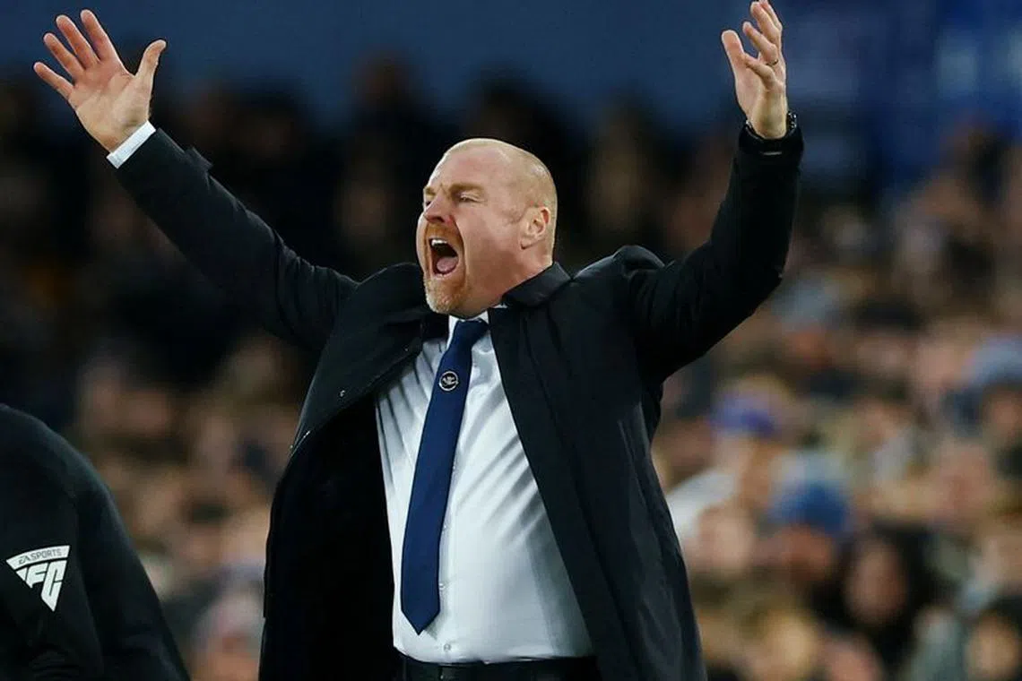 Soccer Football - Premier League - Everton v Manchester City - Goodison Park, Liverpool, Britain - December 27, 2023 Everton manager Sean Dyche Action Images via Reuters/Lee Smith
