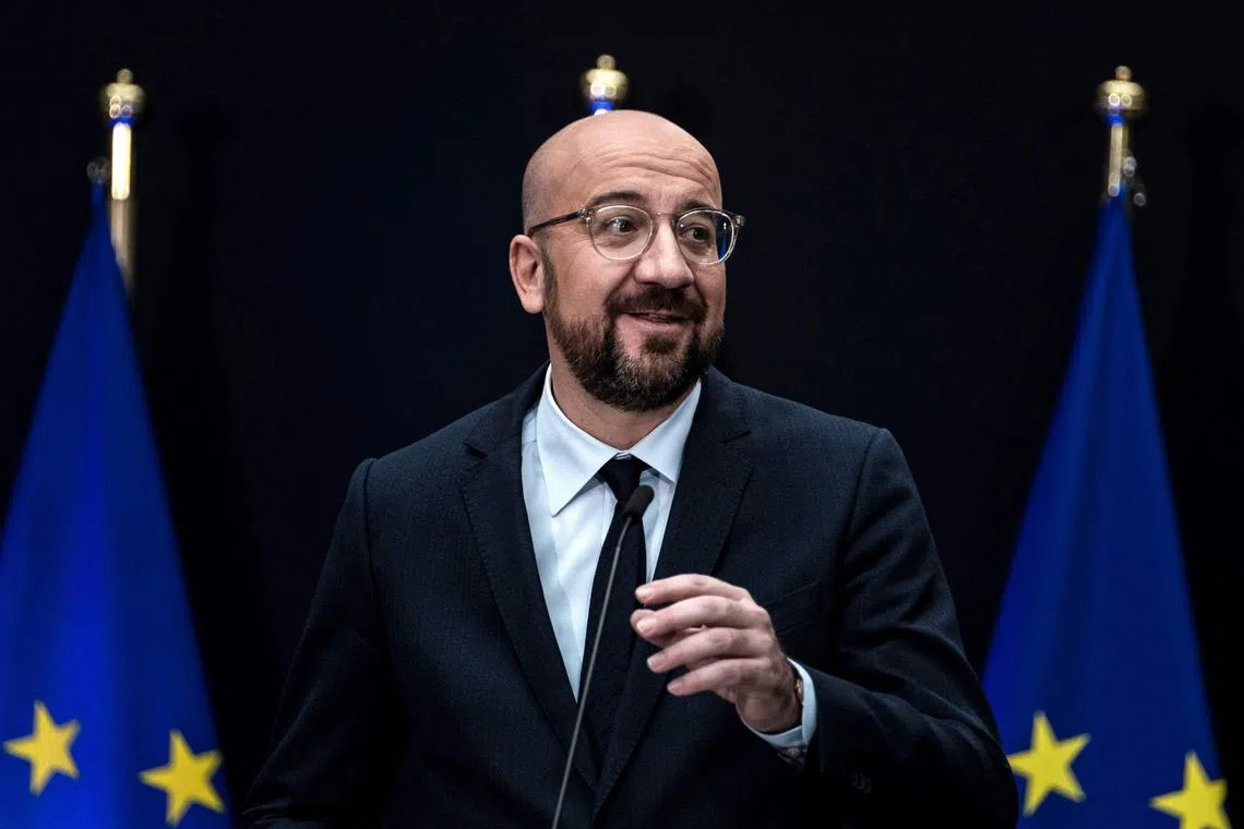 Mr Michel, a former Belgian prime minister, had said on Jan 6 he was vying to become an EU lawmaker in European Parliament elections taking place June 6-9 across the bloc.