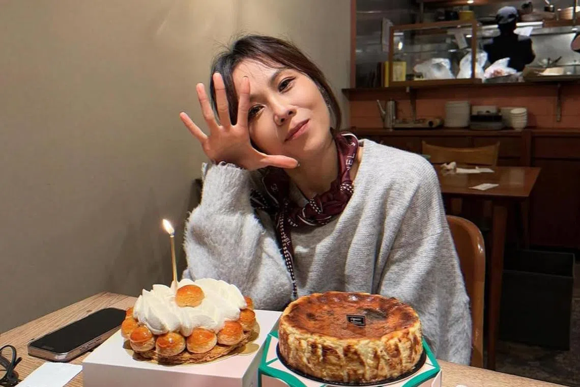 Singaporean singer-songwriter Tanya Chua celebrated her 50th birthday on the eve of Chinese New Year on Jan 28.