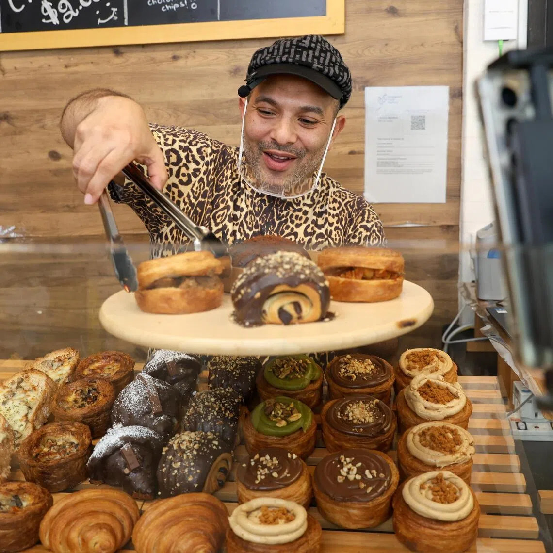 One18 Bakery owner Mahdi Bamadhaj sells his baked goods via live selling sessions on TikTok Shop.