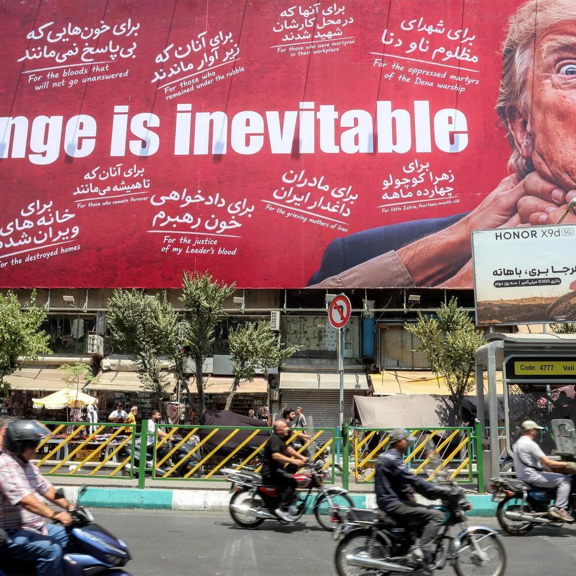 Following 13 successive nights of intensifying bombing that provoked Tehran to fire on US bases in response, US President Trump halted the campaign over the weekend.