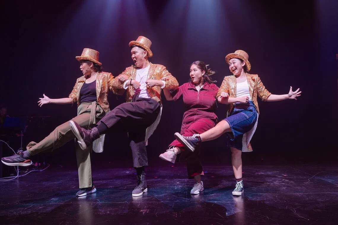 sfstory16 - A Lesbian Love Story: The Musical opens at the Esplanade Theatre Studio on Jan 15. 
Credit and copyright: CRISPIAN CHAN