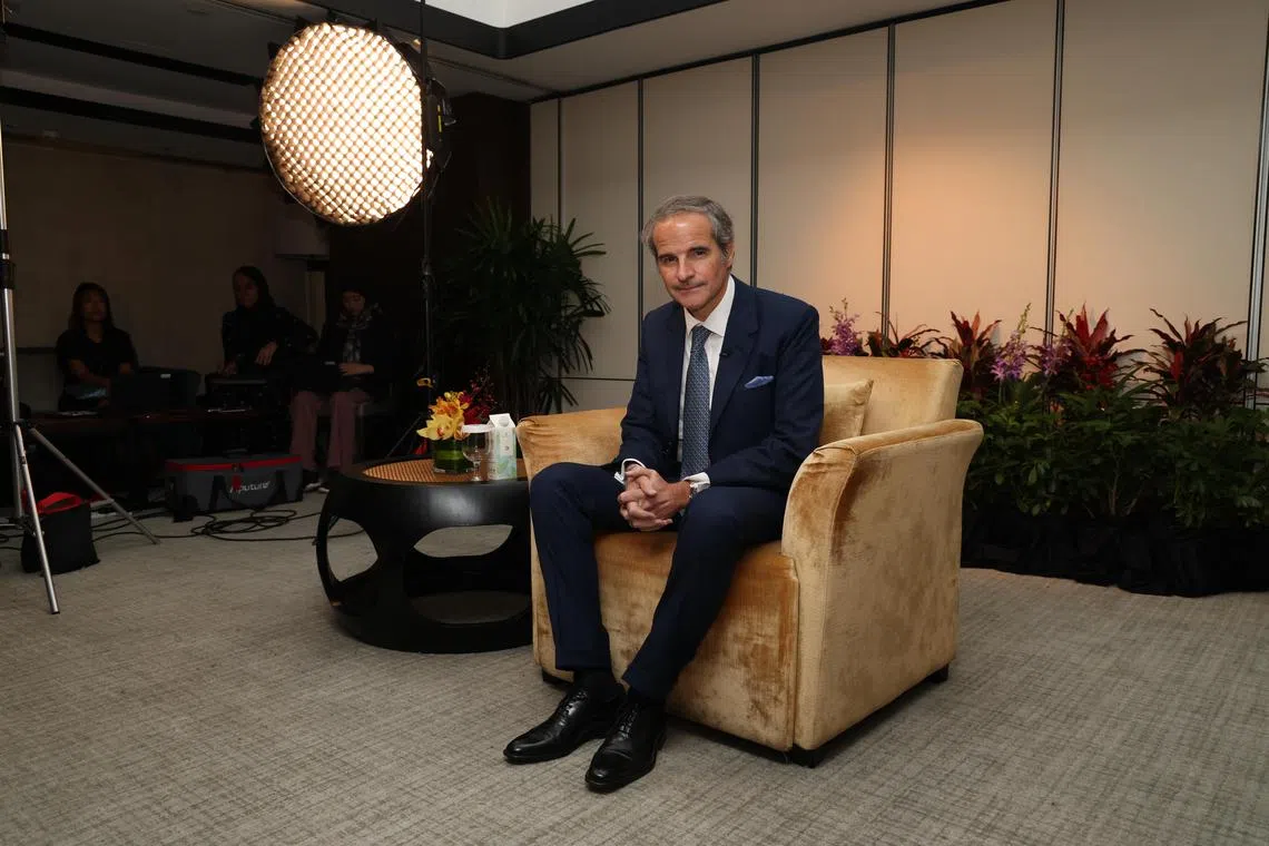 Director-general of the IAEA Rafael Grossi said the UN nuclear body has a method to assist countries that are considering or planning their first nuclear power plant.