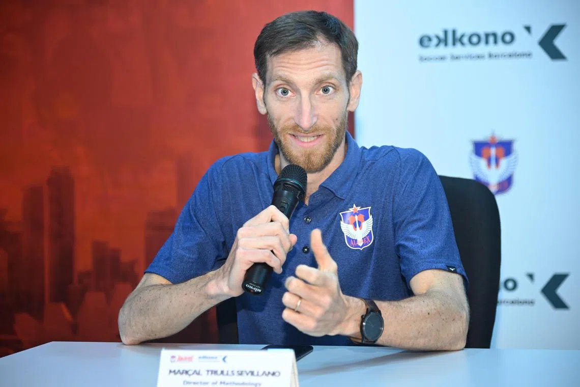 Head of Youth Development and Director of Methodology - Spaniard Marcal Trulls.