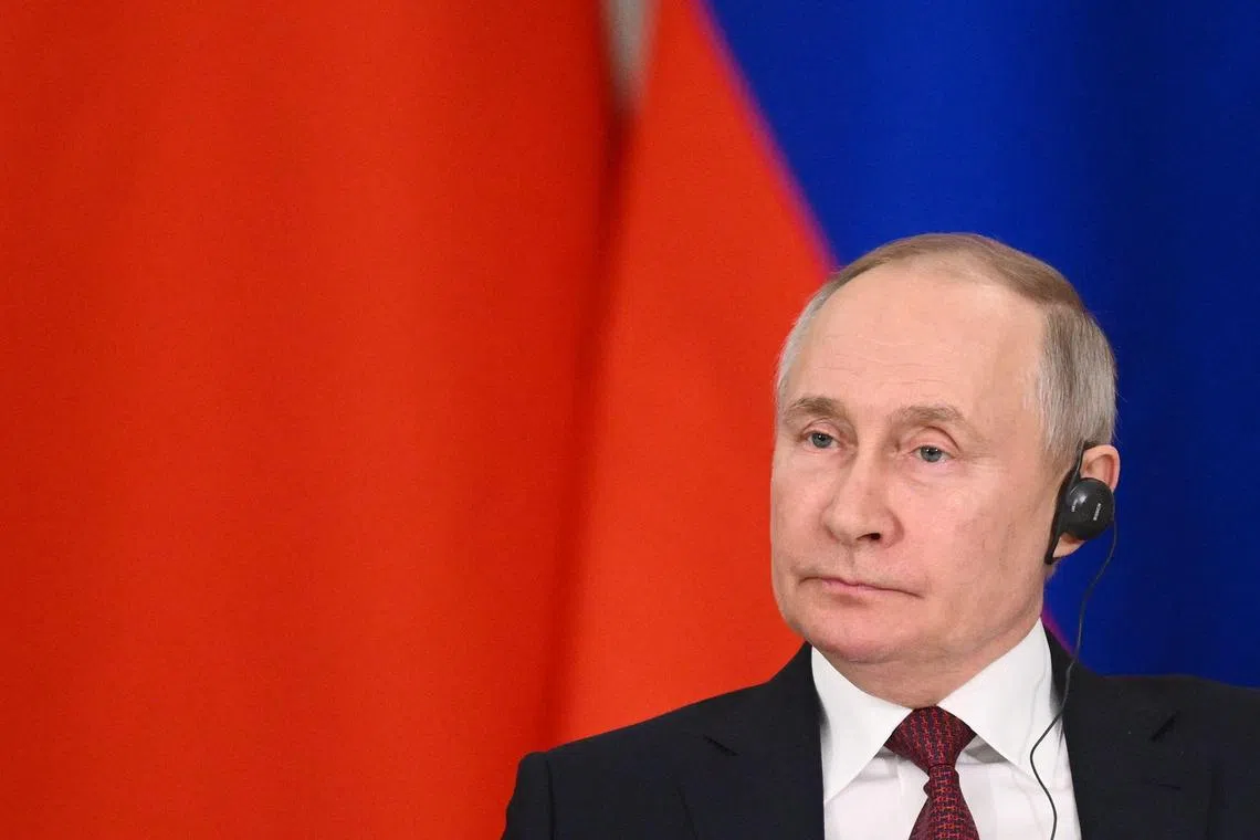 Russian President Vladimir Putin has suspended Moscow’s participation in the New Start nuclear arms treaty.