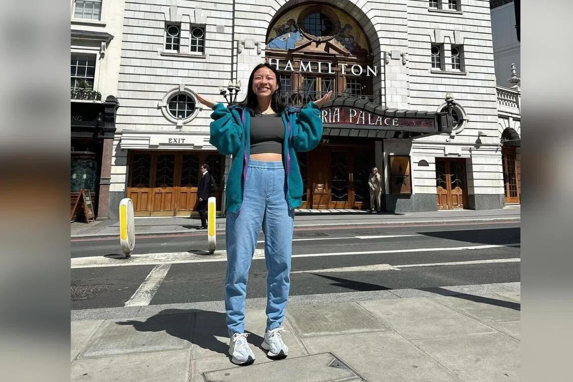 Singaporean singer-actress Nathania Ong has landed the role of Eliza Hamilton in the hit musical Hamilton playing in London's West End.