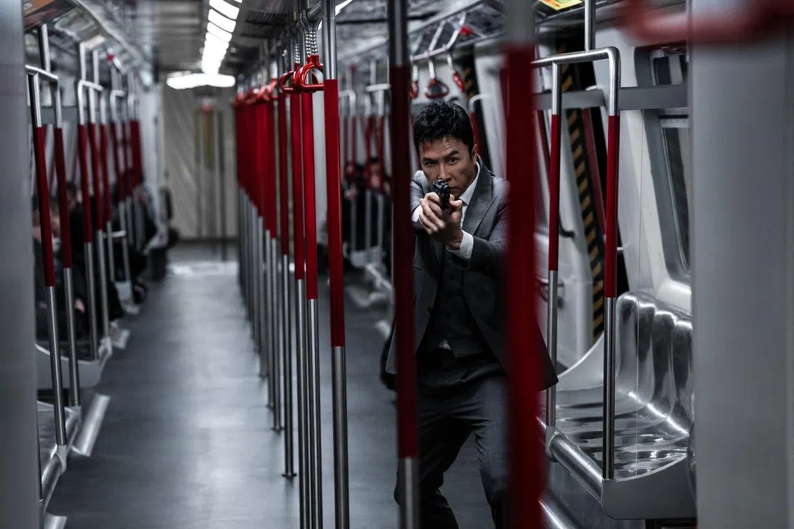 Donnie Yen in The Prosecutor.