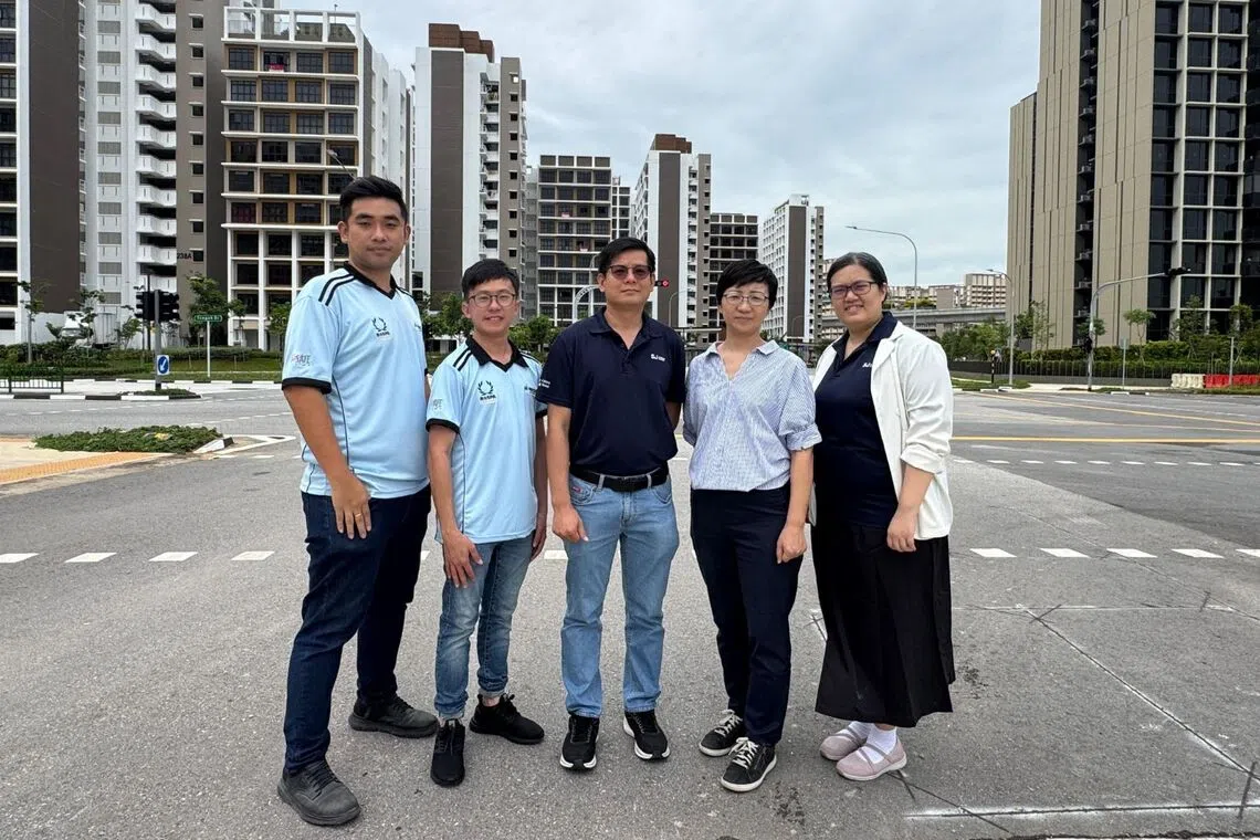 tengah town phase ii project team precise development