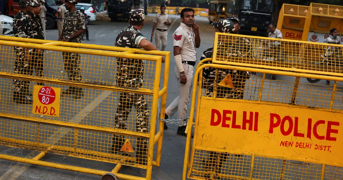 Delhi sealed off ahead of youth protest against Indian election chief