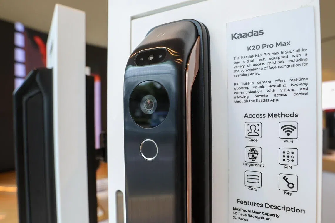 Modes of access on digital locks can include fingerprint and/or facial recognition, along with PIN codes and mechanical keys.