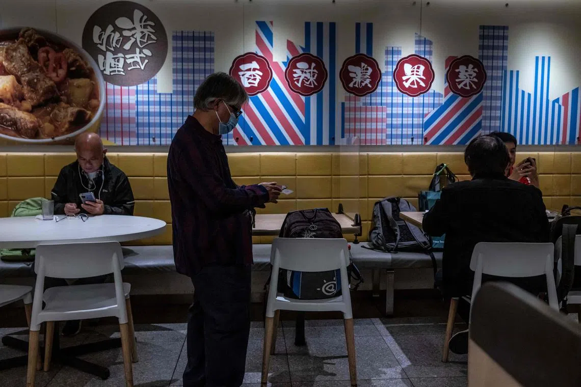 Hong Kong’s services industries are ill-equipped to benefit from an expected increase in business as the city reopens because they are struggling to convince workers to return.